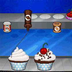 Papa's Cupcakeria gameplay preview